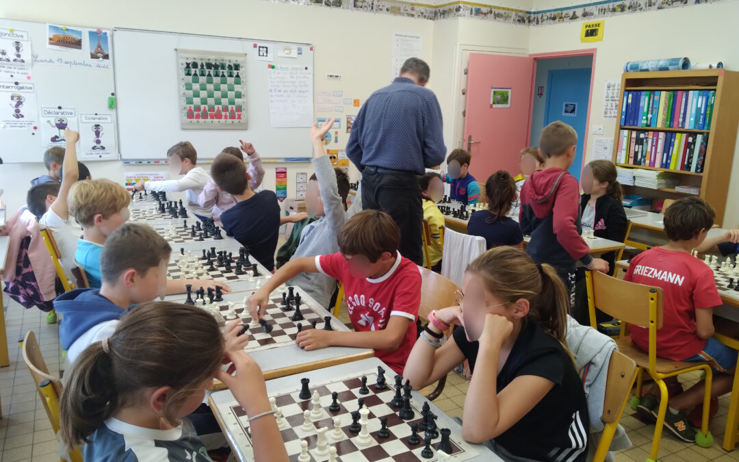 Des échecs à l’école !