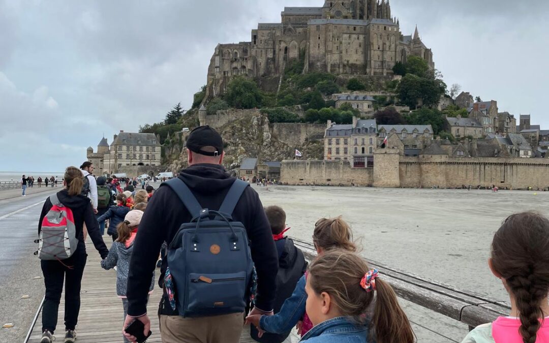 Sortie scolaire au Mont-Saint-Michel pour Sainte Ursule