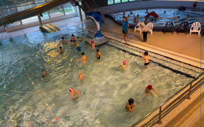 A la piscine pour les GS-CP et CP-CE1